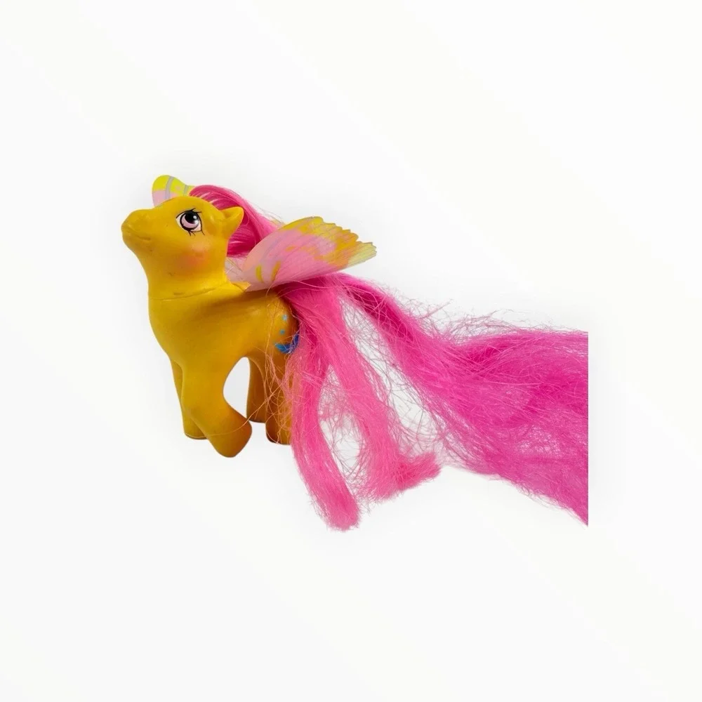 RARE My Little Pony‎ MLP G1 Vtg Windy Wing Starry Wings 1988 Flutter Yellow Moon